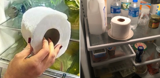 Toilettenpapier im Kühlschrank – Das hat es zu bedeuten